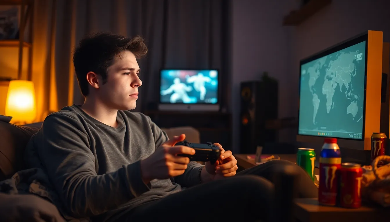 can too much gaming overdertoza cause anxiety