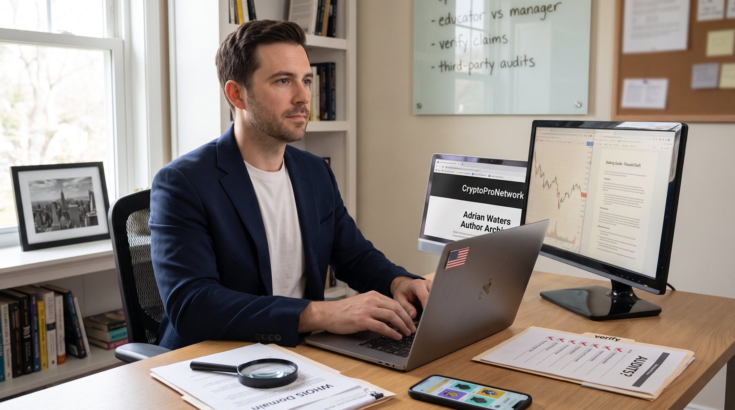 Who Is Adrian Waters on CryptoProNetwork?