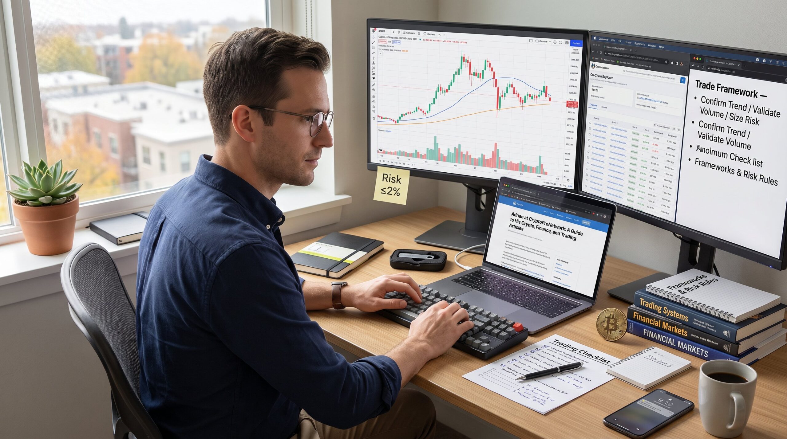 Adrian at CryptoProNetwork: A Guide to His Crypto, Finance, and Trading Articles