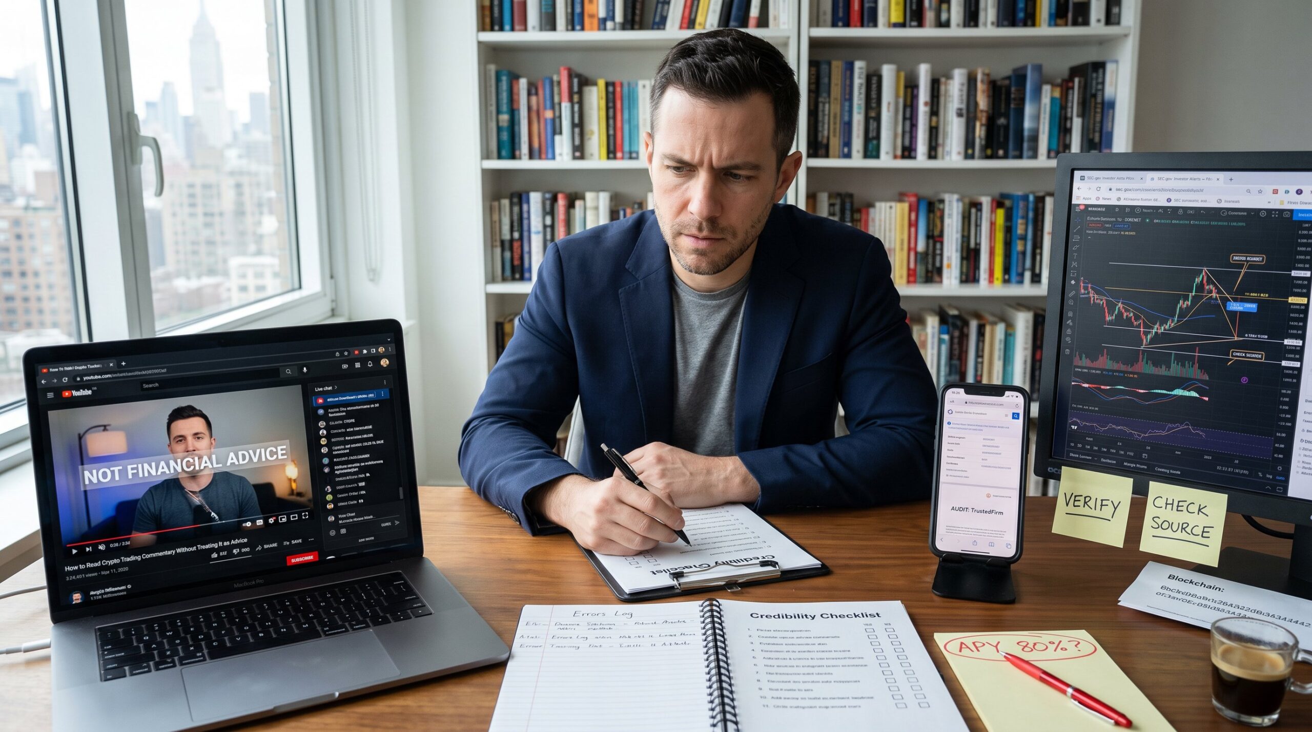 How to Read Crypto Trading Commentary Without Treating It as Advice