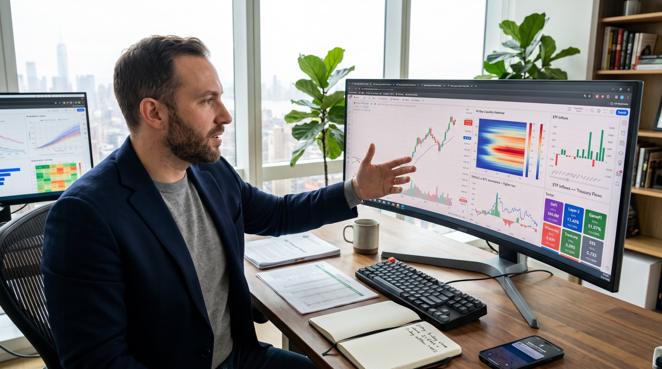 What Crypto Market Topics Does Adrian Cover?