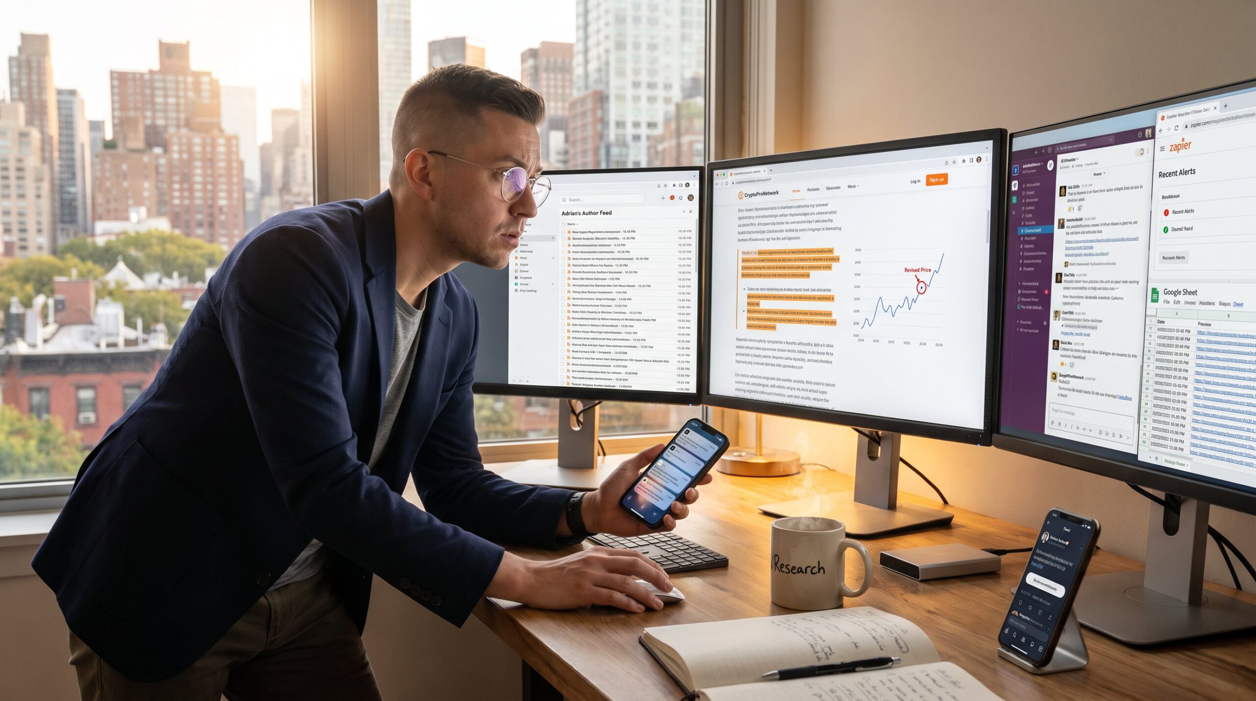 Ways to Track Updates to Adrian's Published Articles